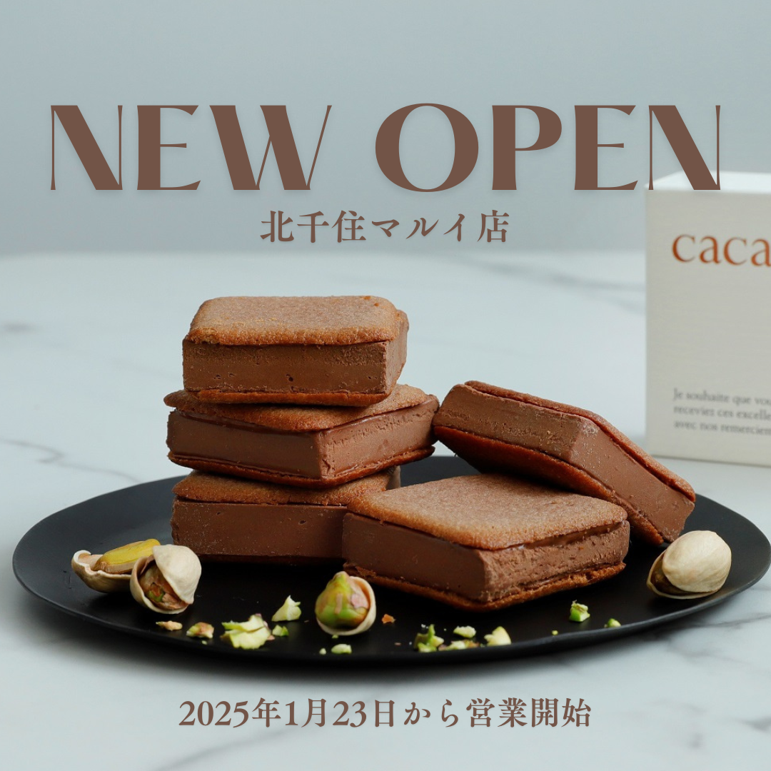 北千住マルイにcacaosic初の常設店がオープン！