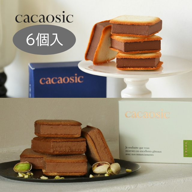 【eギフト専用】カカオシック ピスタチオ×ショコラオレ 6個セット